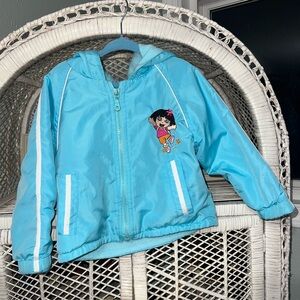 Y2K vintage Dora the Explorer embroidered toddler jacket